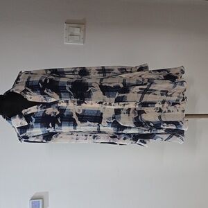 BEBE Multicolor Long Sleeve Dress ,Size S